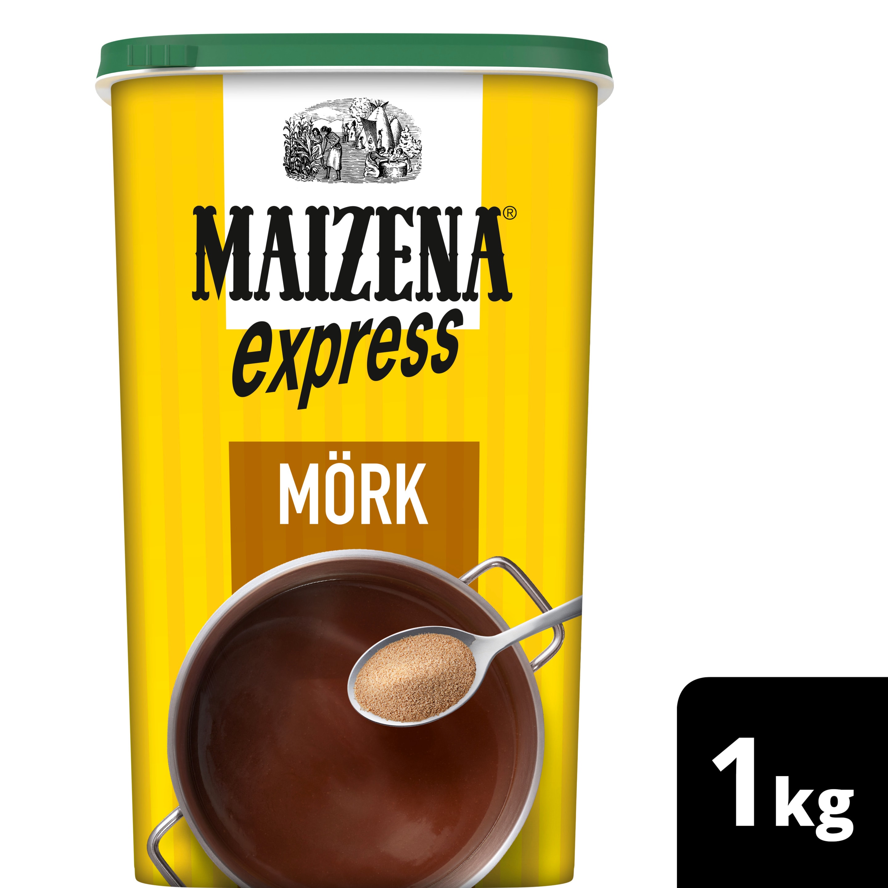 MAIZENA Express, mörk snabbredning 6 x 1 kg - 