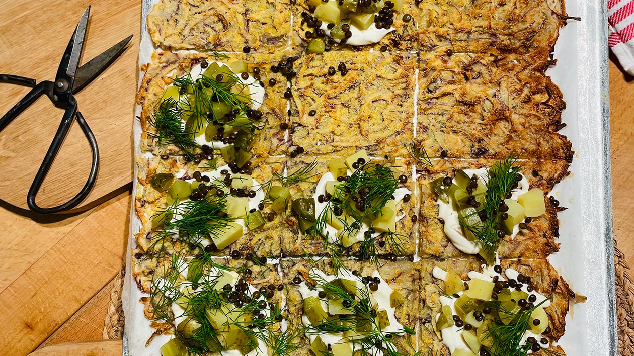 Onion flatbread – Recept